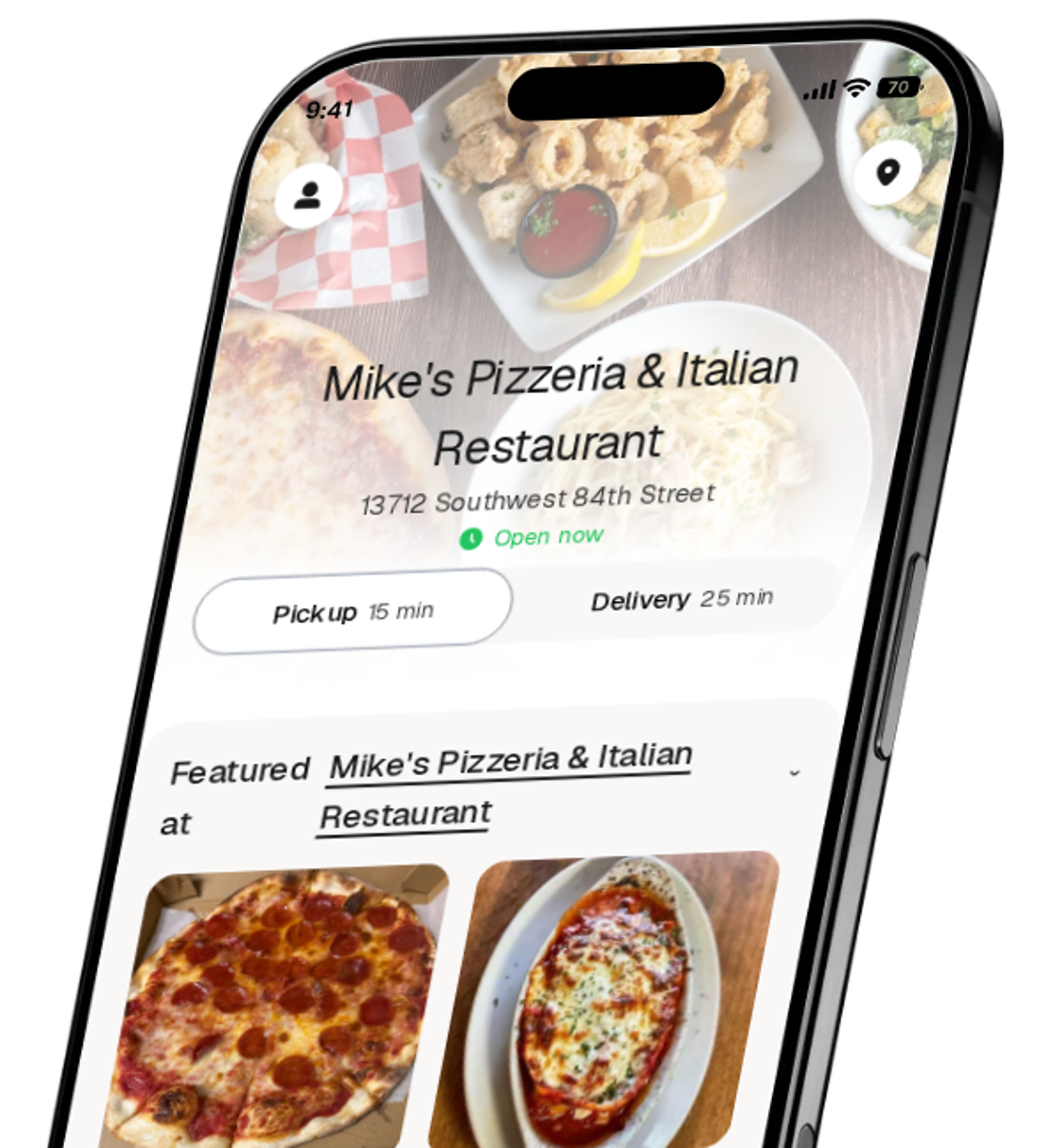 Mike's Pizzeria & Italian Restaurant app preview