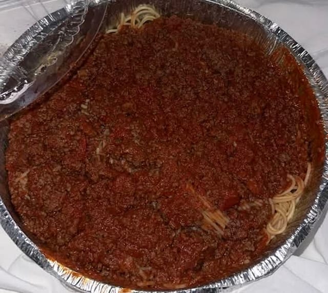 Meat Sauce.