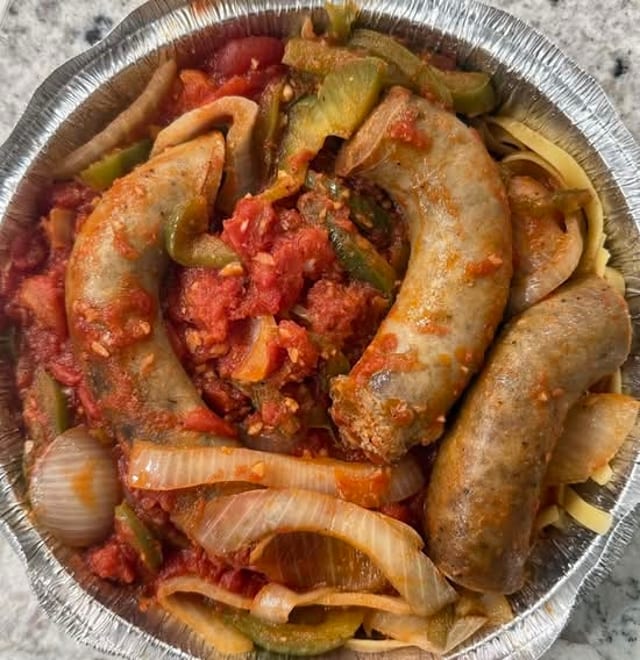 Sausages & Peppers.