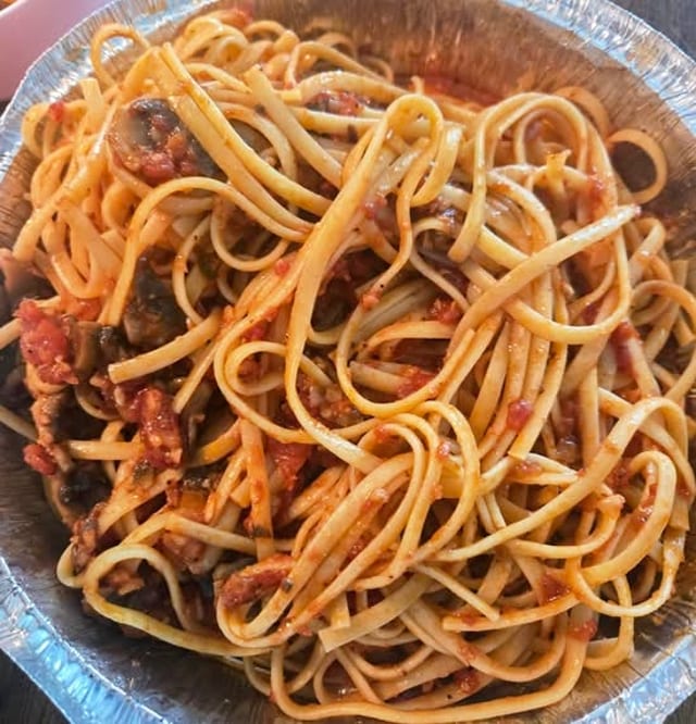 Mushrooms Pasta.