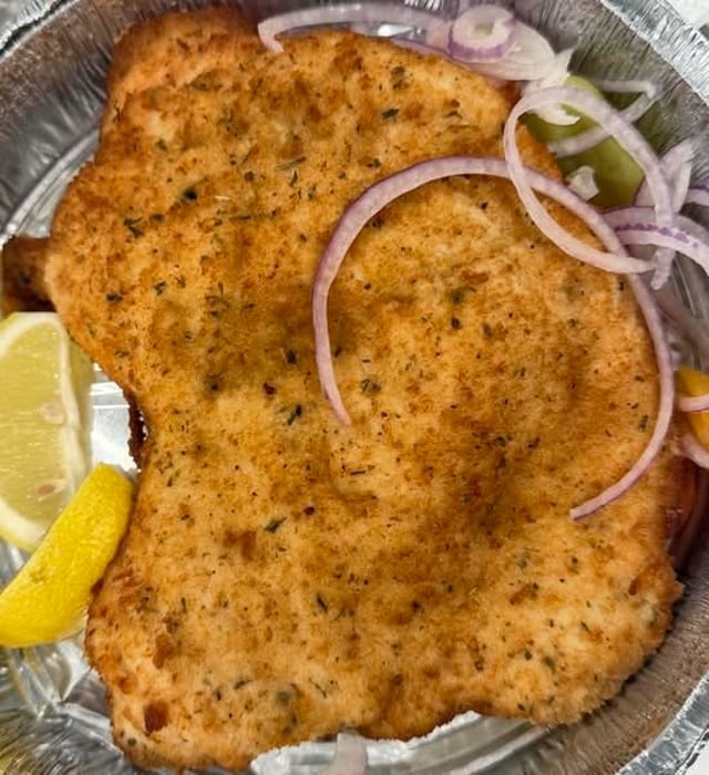 Chicken Milanese.