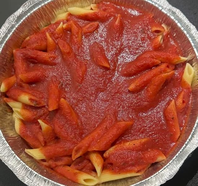 Tomato Sauce Pasta.