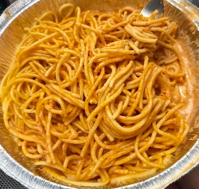 Pink Sauce Pasta.